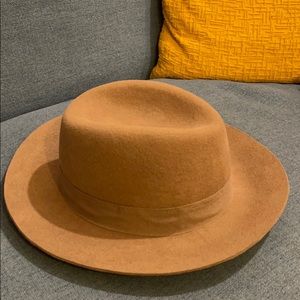 vintage hat beige color